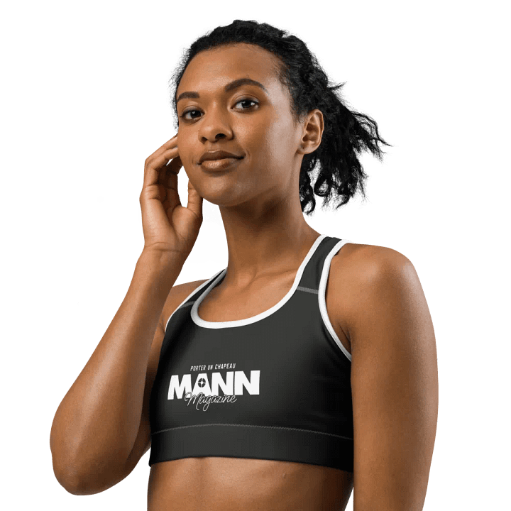 MANN Magazine Back in Black Bra product image (1)
