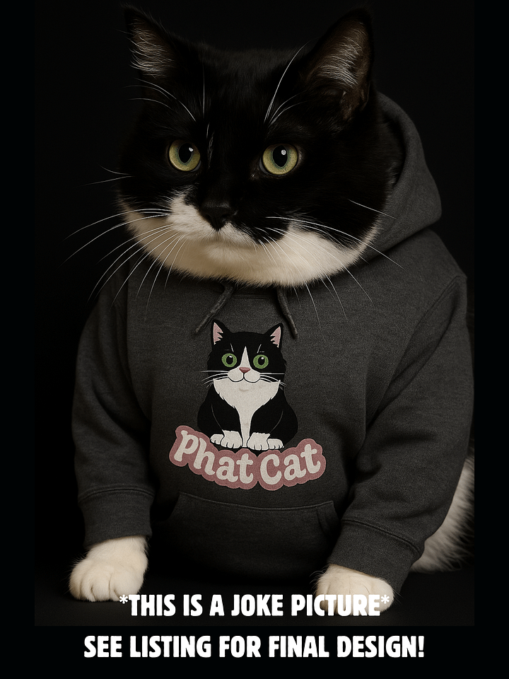Phat Cat Hoodie (Pink) product image (2)