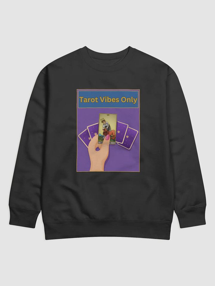 Tarot Vibes Only Tarot Sweatshirt, Tarot Card Vibes Sweatshirt, Tarot Card Sweatshirt product image (1)