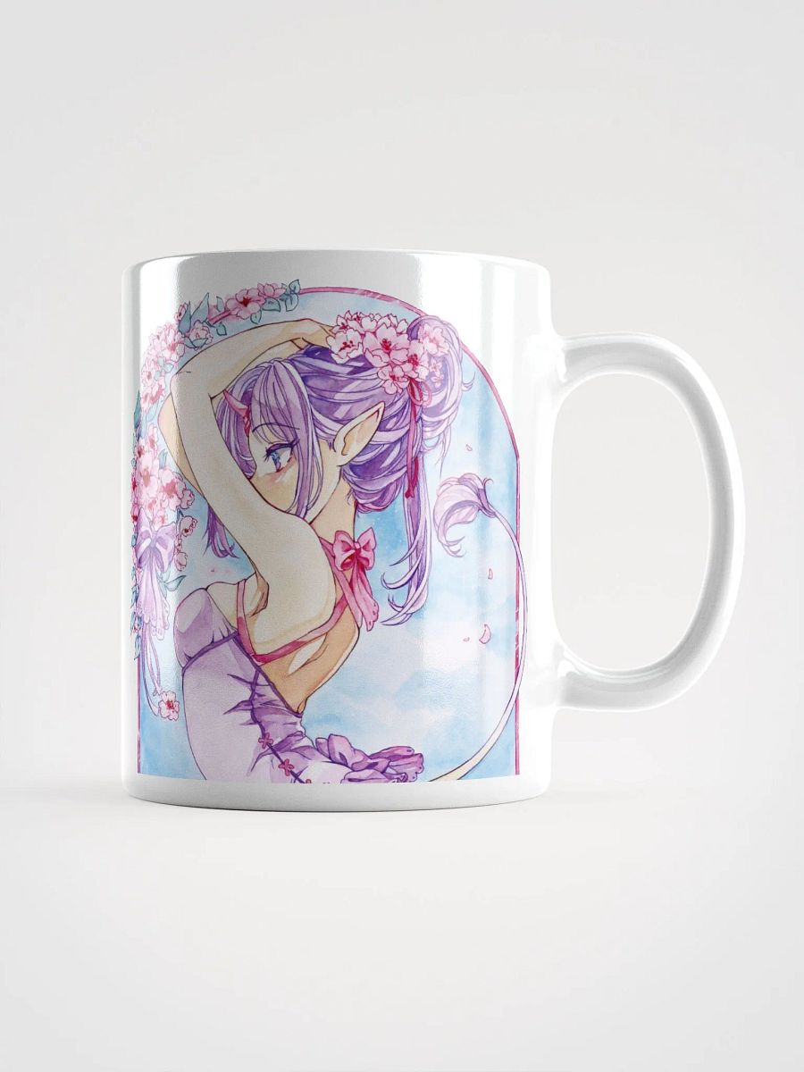 Unicorn and Lilac White Glossy Mug product image (1)