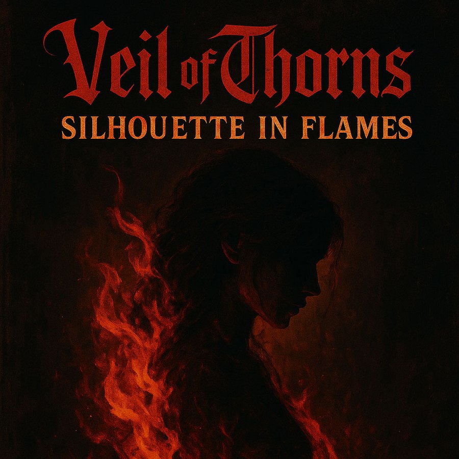 Veil of Thorns – Silhouette in Flames (Digital Single) product image (1)