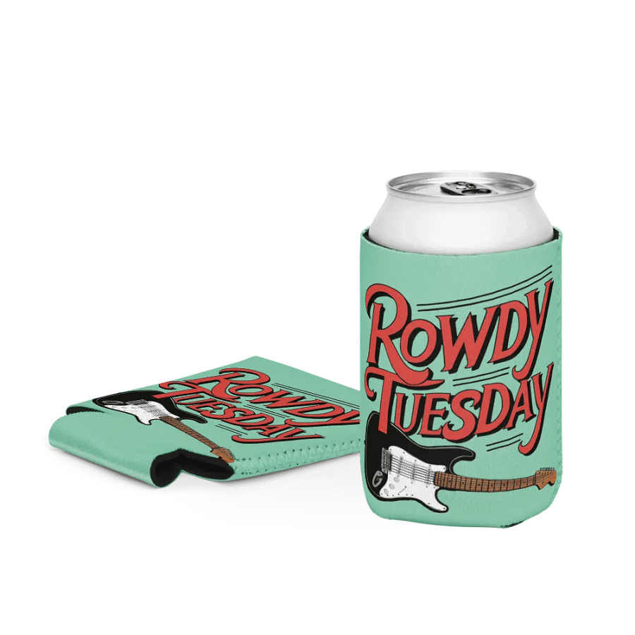 Rowdy Tuesday - Can Koozie product image (4)