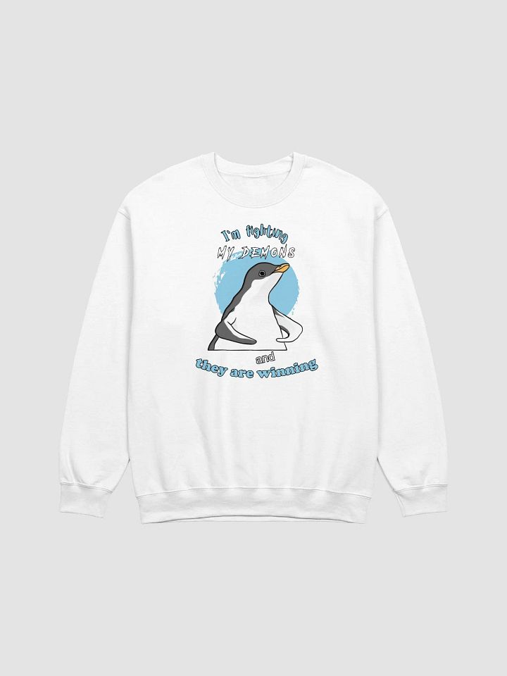 I'm fighting my demons Crewneck product image (1)