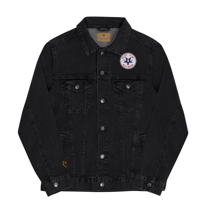 CULT LIFE ALL STAR DENIM BLACK product image (1)
