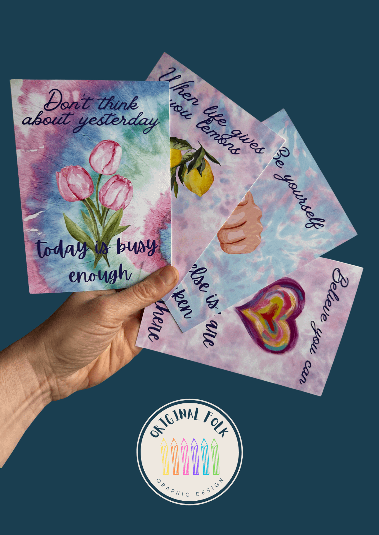 Motivational Postcards - Bundle of 4 cards product image (1)