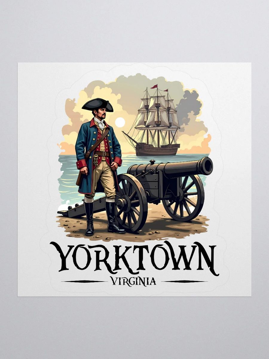 Yorktown, Virginia Colonial Soldier Sticker product image (2)