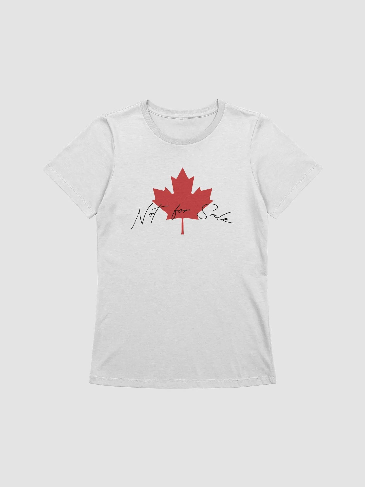 Canadian "Not For Sale" Crop Hoodie by Shameless product image (2)