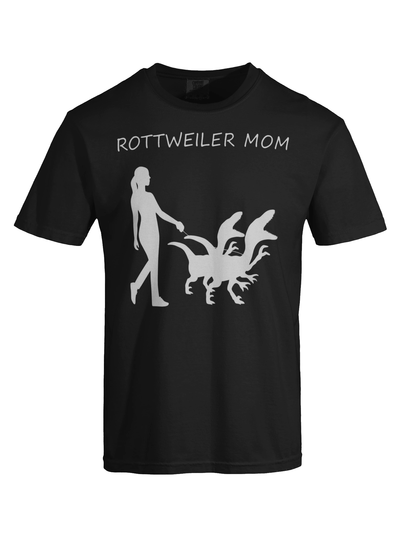 Rottweiler Mom Silhouette T-Shirt product image (7)
