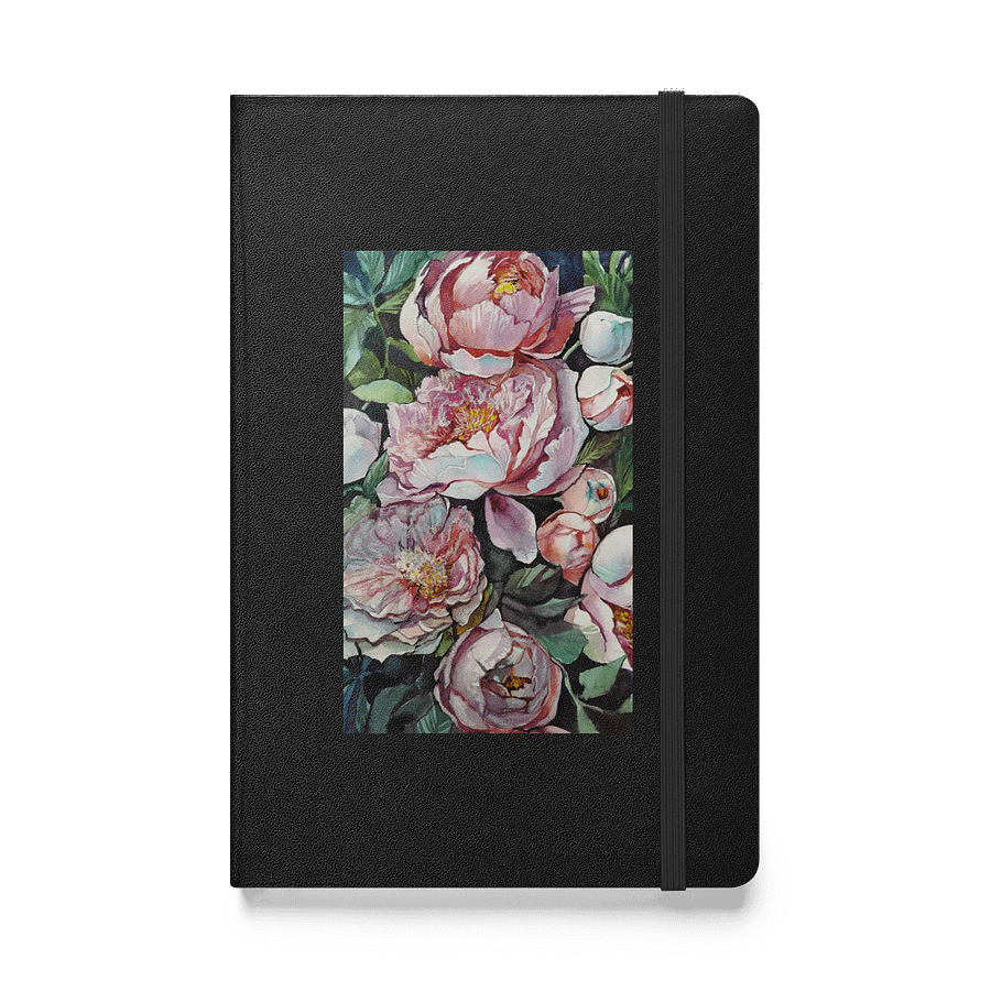 Peonies Garden - Hardcover Bound Notebook product image (1)