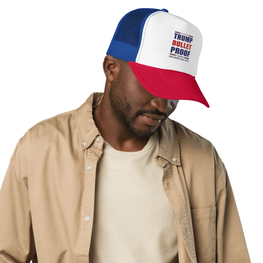 Embroider Trump Supporter Hat Bi-Color product image (3)