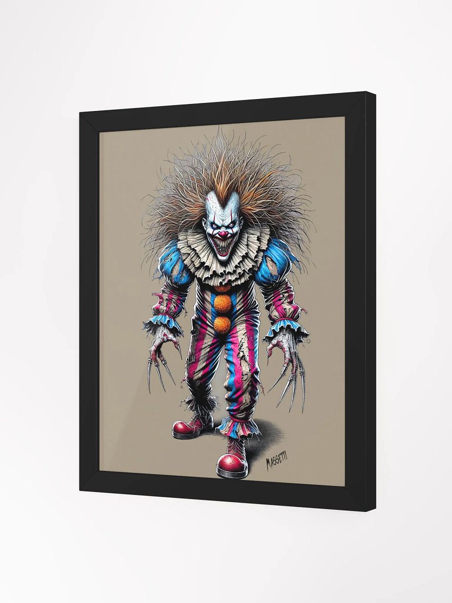 FREAKO the Clown Framed Matte Poster product image (2)