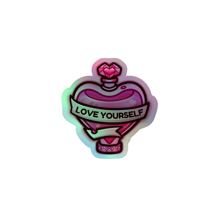 Love Yourself Potion Holographic Sticker Set product image (1)