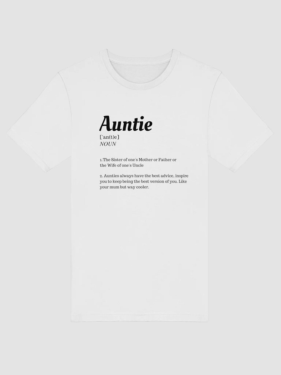 The Original "Definition of Auntie" Best Seller | Your Aunties Could Never Merch product image (35)