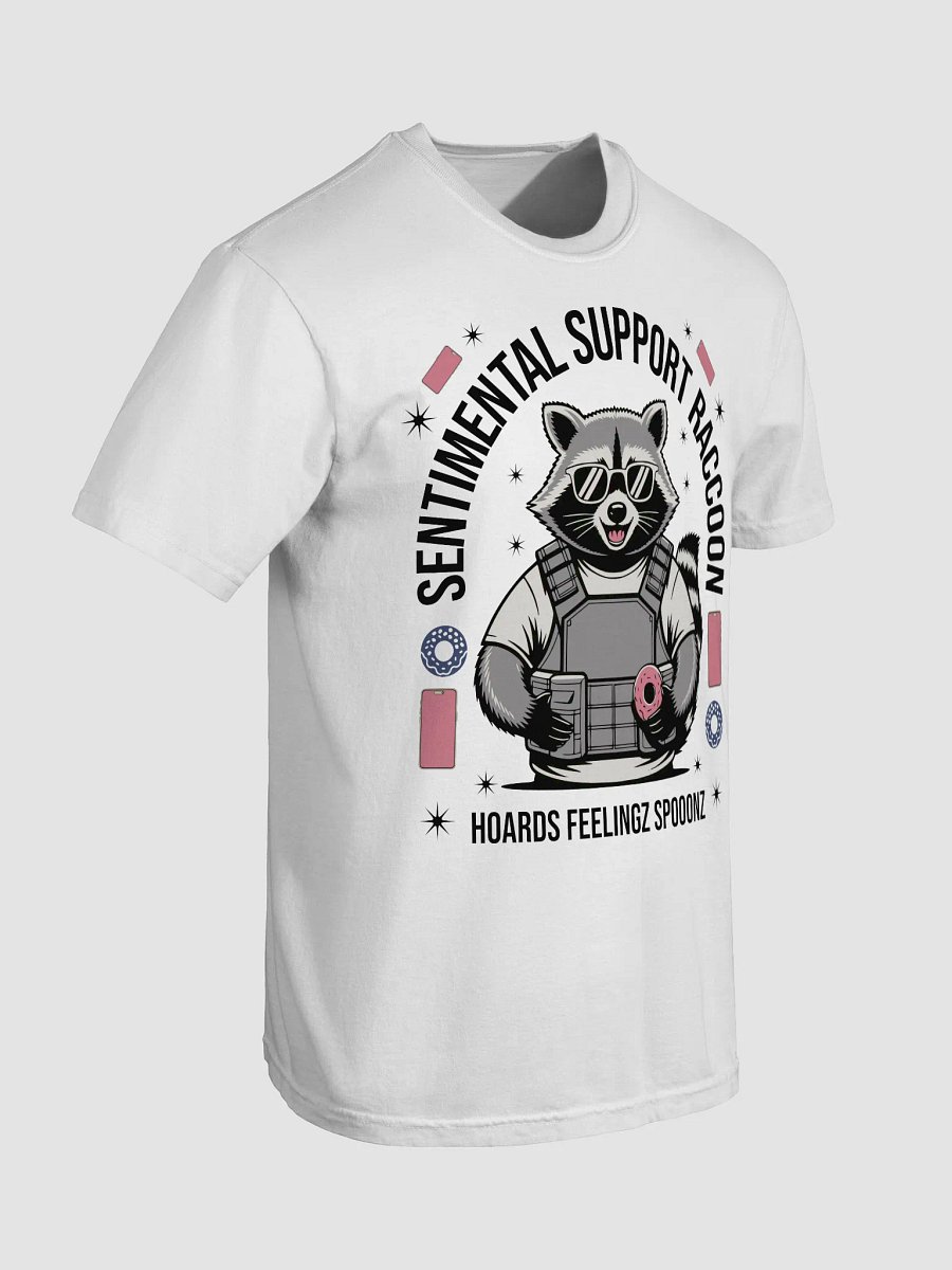 Sentimental Raccoon T-Shirt product image (7)