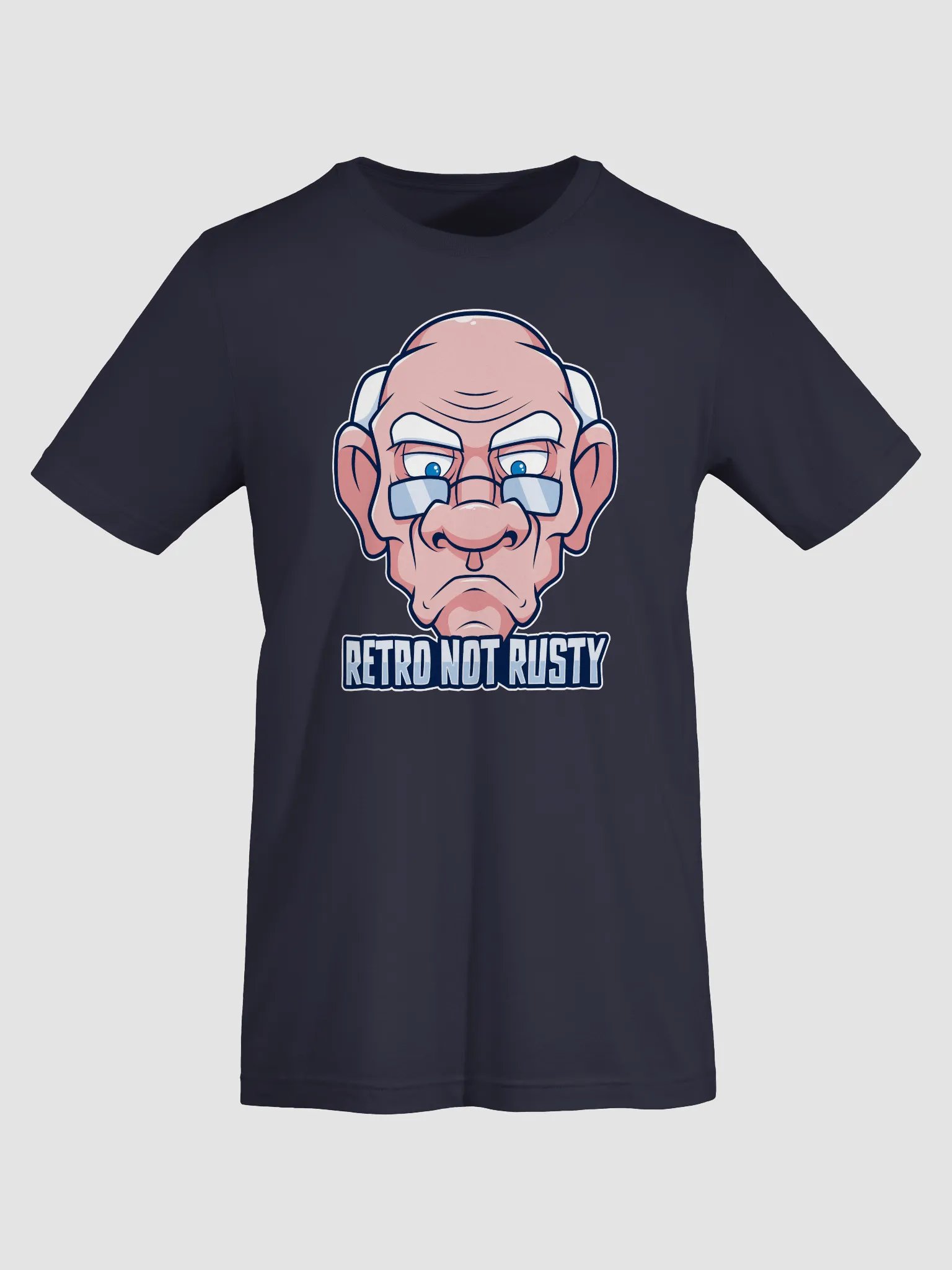Retro Not Rusty Funny Old Gamer Dad Tee product image (3)