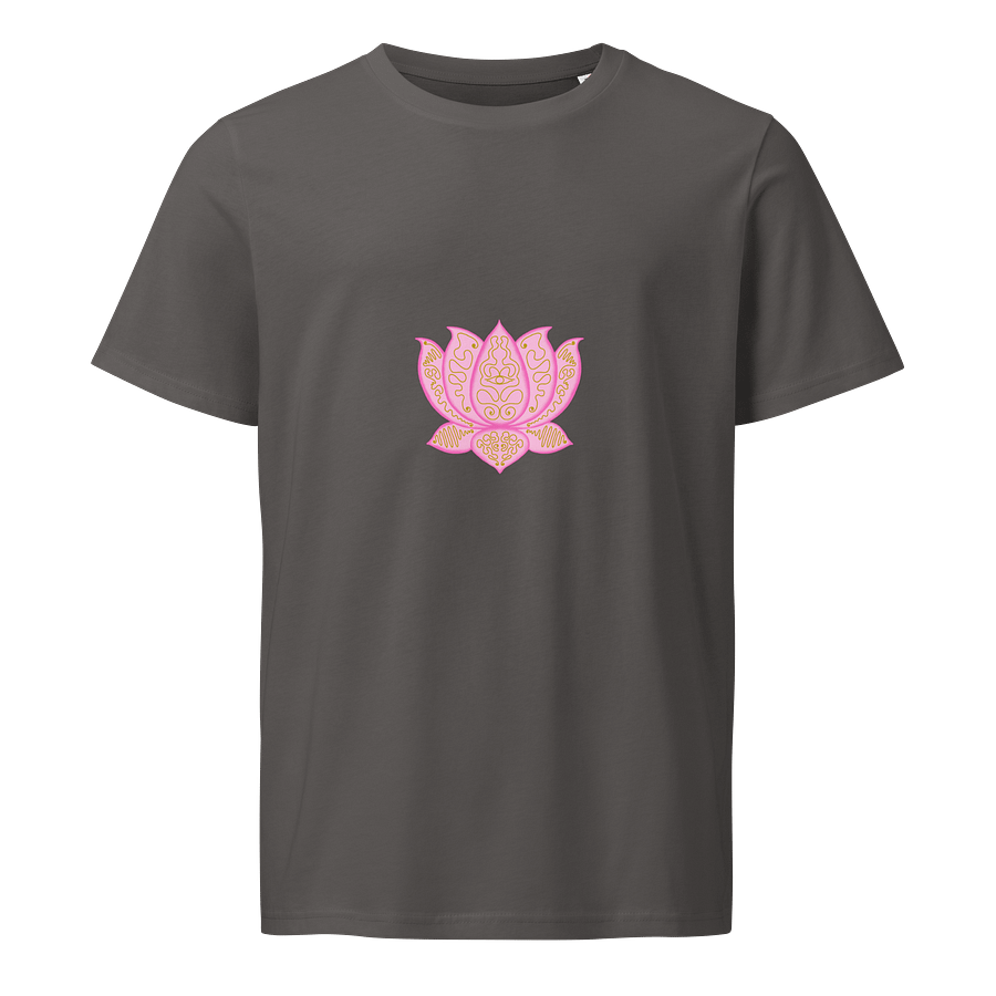 Golden Lotus Unisex Organic T-Shirt product image (1)