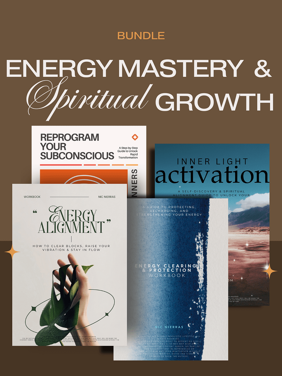 The Energy Mastery & Spiritual Growth Bundle product image (1)