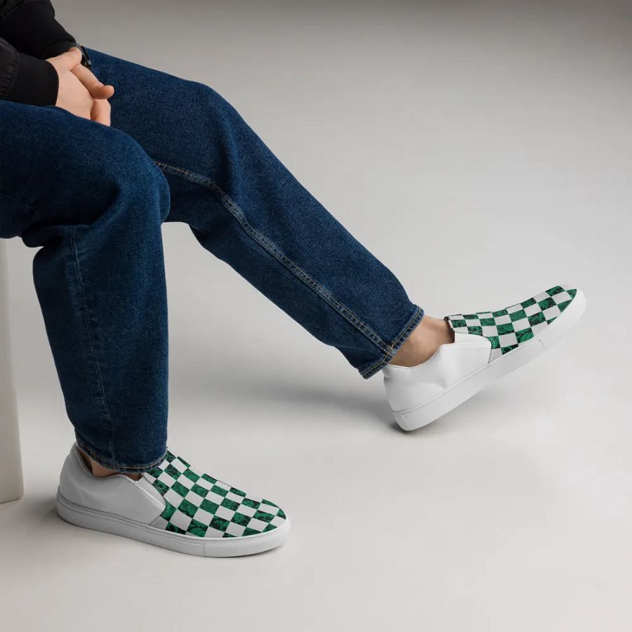 CONTRAST™ Checkered Slip Ons Men's n. 29 product image (5)