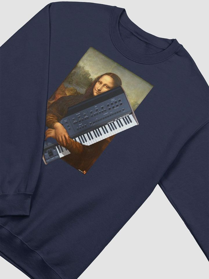 MoBNa LiXA by Frank Fonik (Oberheim OB-XA), Techno EDM Classic Crewneck Sweatshirt product image (1)