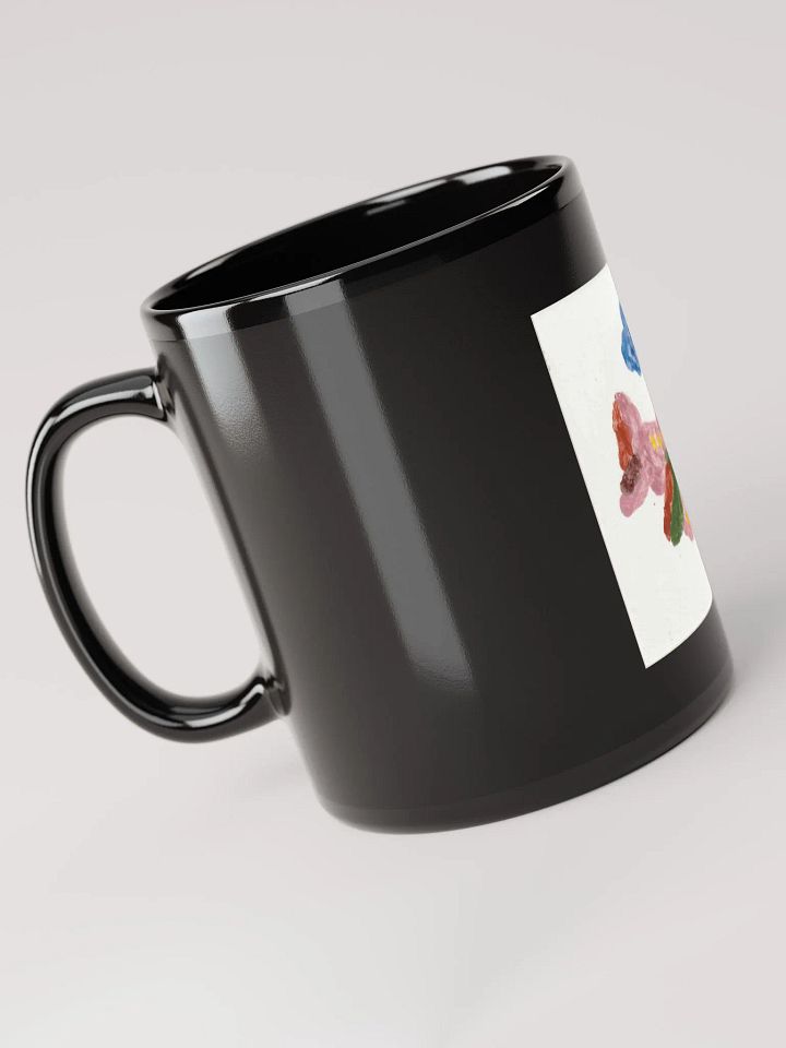 Kid Airplane (Black Glossy Mug) product image (2)