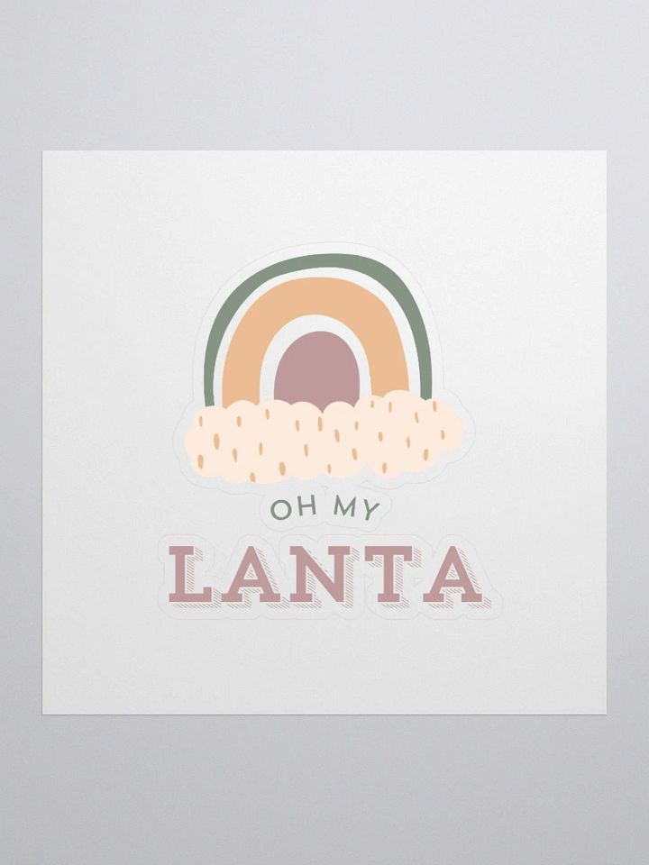 Oh My Lanta Rainbow Stickers product image (1)