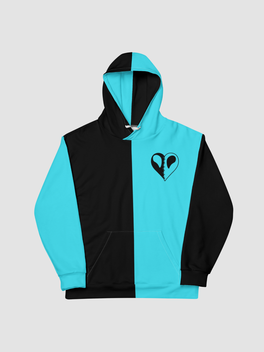 Stitched Heart Spliced Hoody product image (1)
