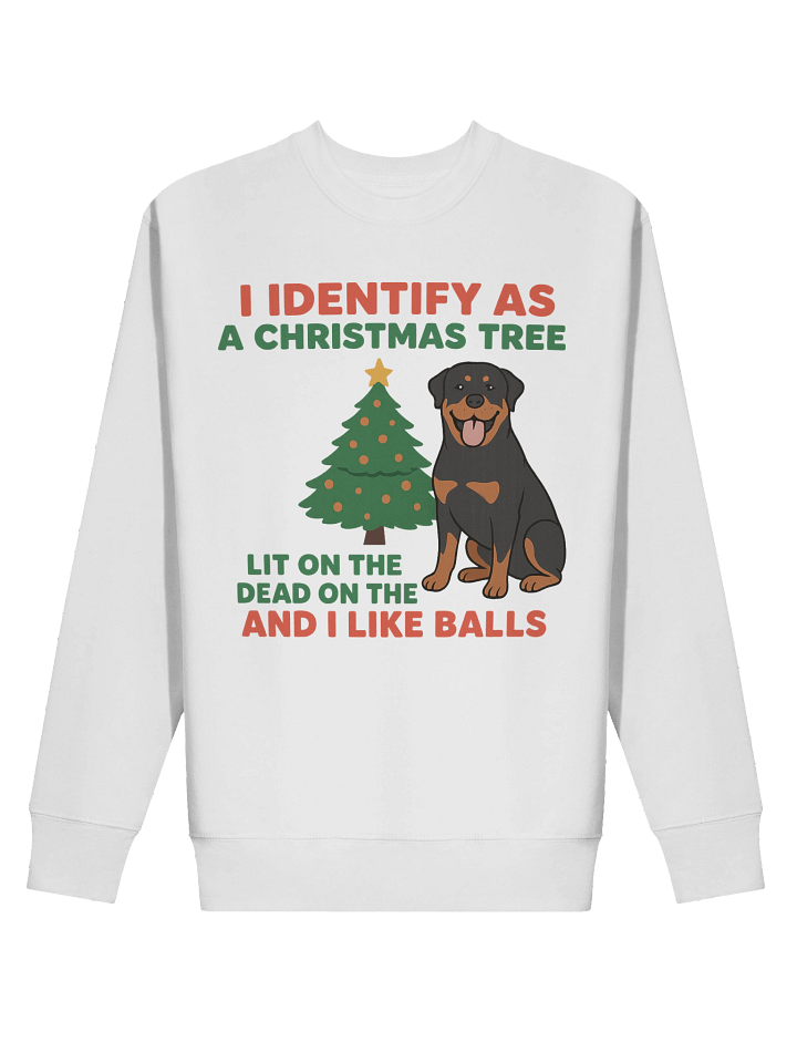 Christmas Tree Rottweiler Premium Sweatshirt product image (10)