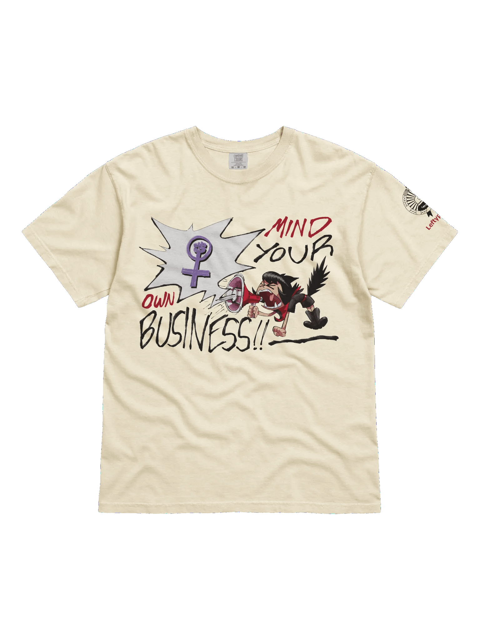 Alunya - “Mind Your Own Business!!” T-Shirt product image (1)