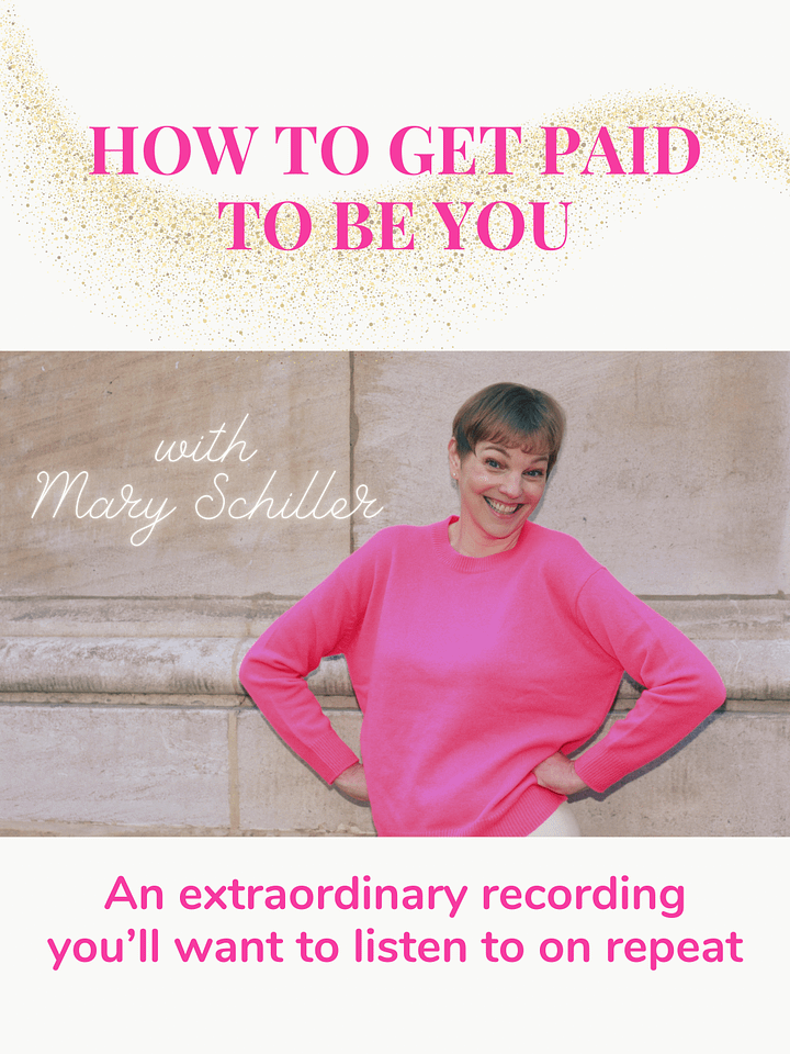 How To Get Paid To Be You: A pre-recorded talk you'll want to listen to on repeat product image (1)