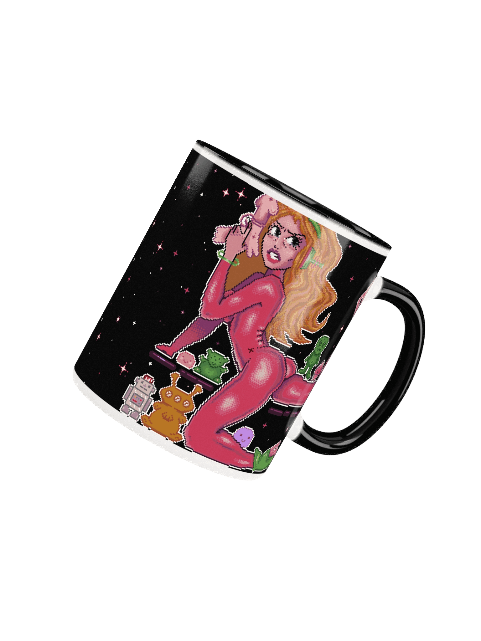 Outta Space Pixels inside colour mug product image (24)