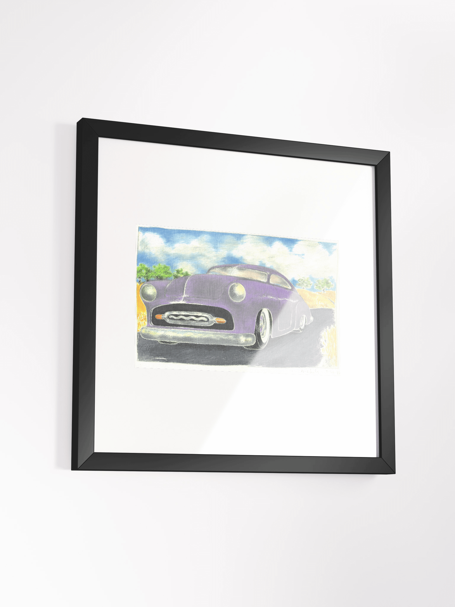 Low Custom 09.28.93 print framed product image (3)