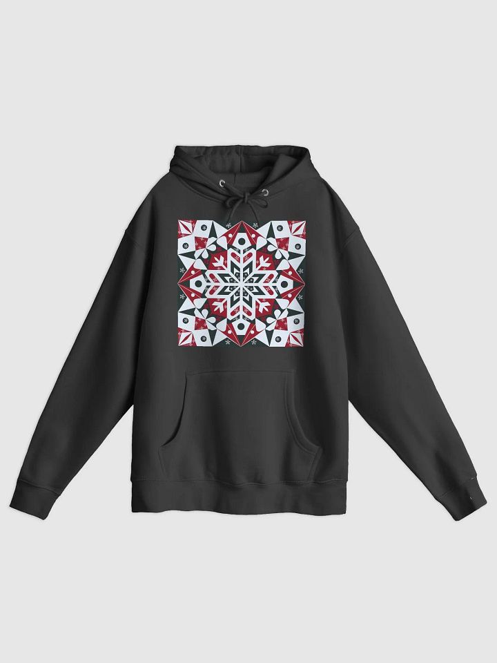 Snowflakes patterned Premium Pullover Hoodie product image (1)