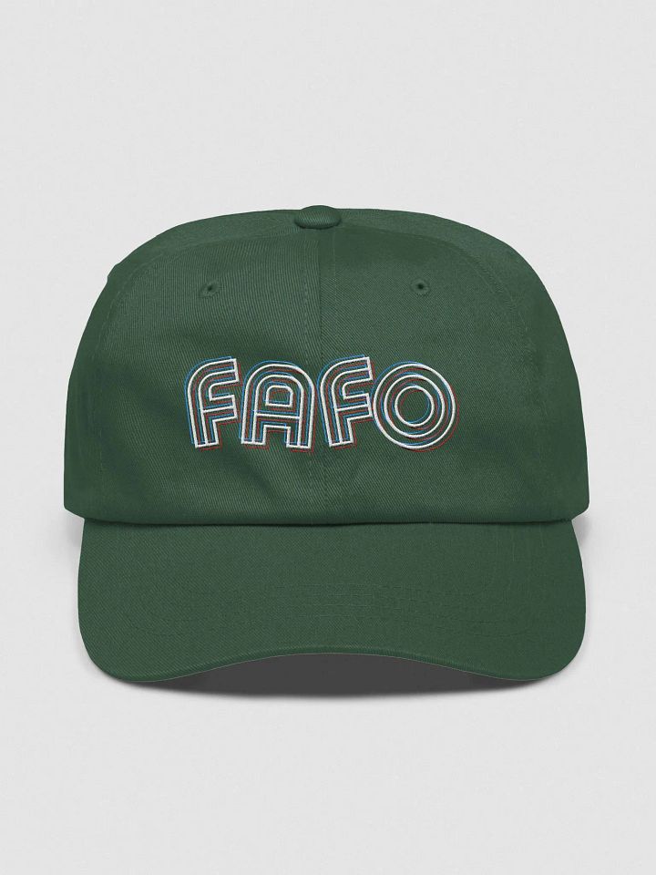 FAFO classic dad hat product image (2)