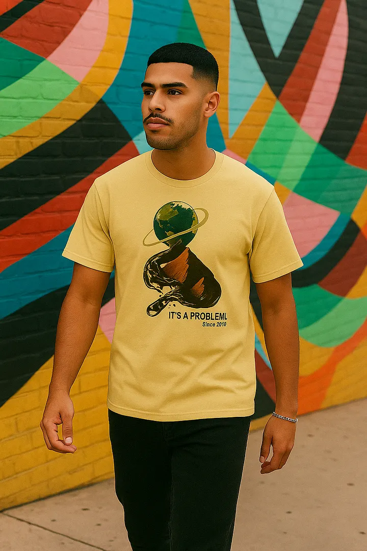 "THE GRIND NEVER STOPS" - Hand - Drawn Graphic Streetwear Tee product image (1)