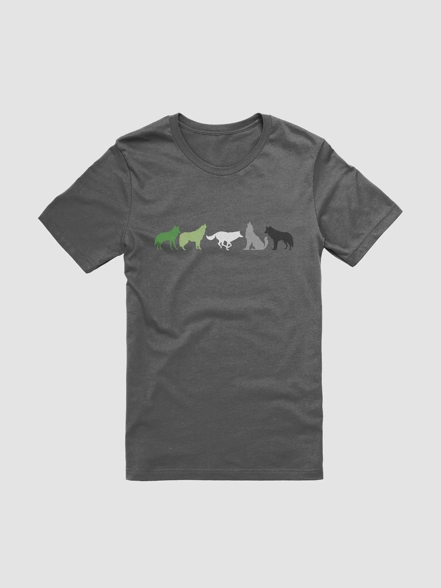 Aromantic Pride Wolves Women's T-Shirt product image (4)