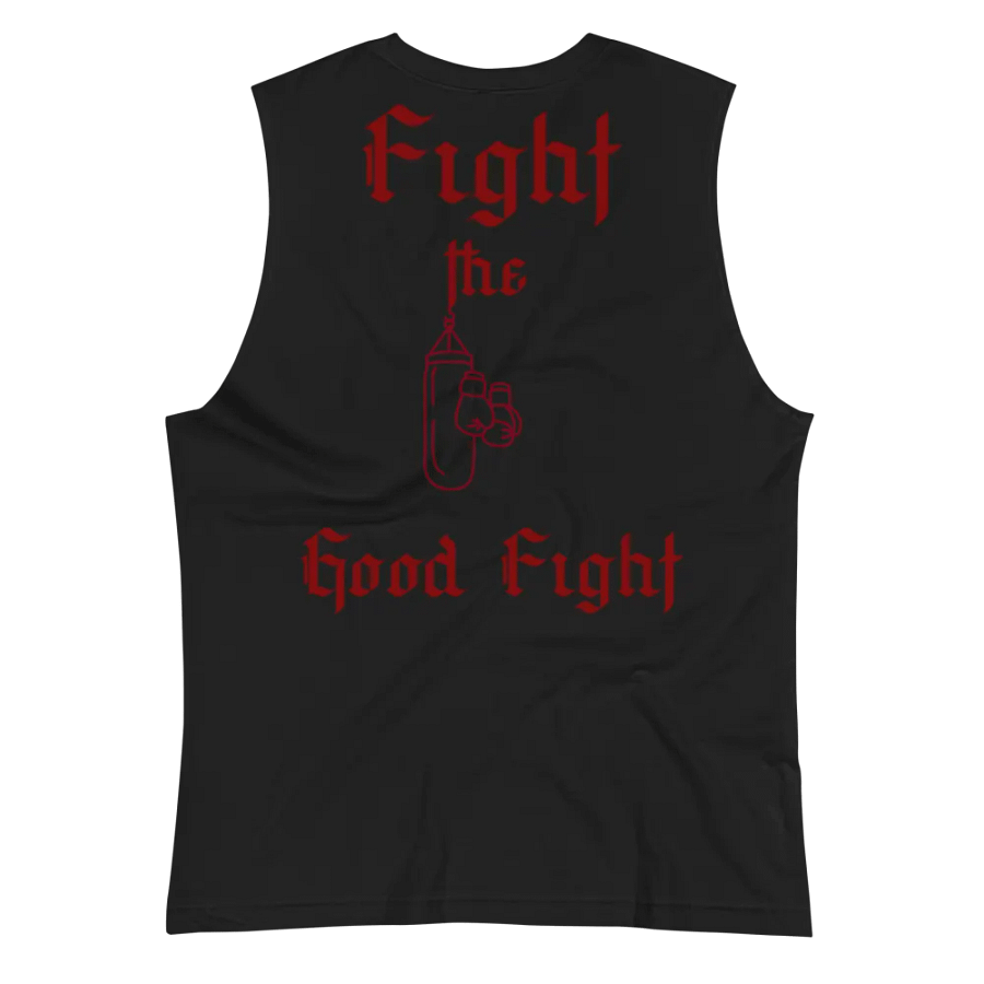 Fighter's Unisex Muscle Tank product image (4)