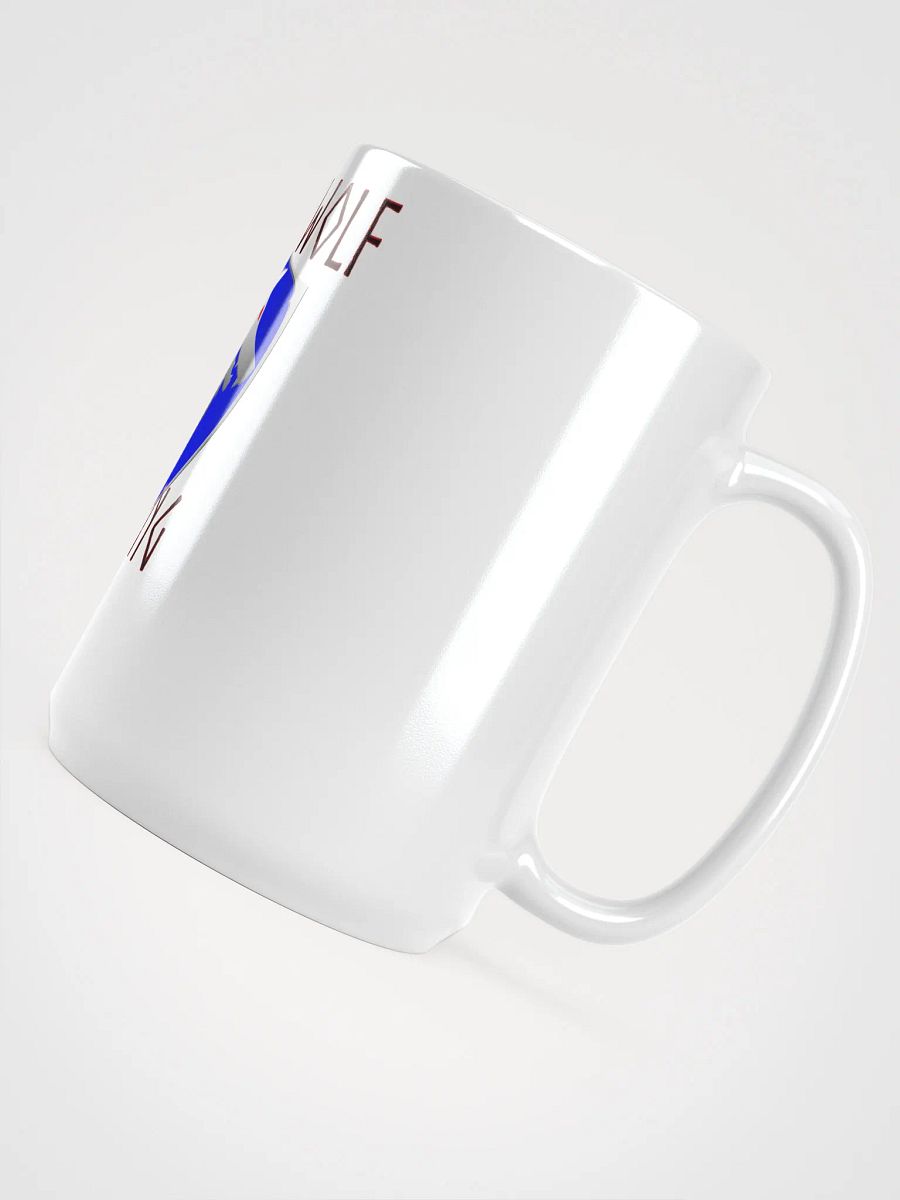 Bold Wolf Gaming Shield Mug (WHITE) product image (4)