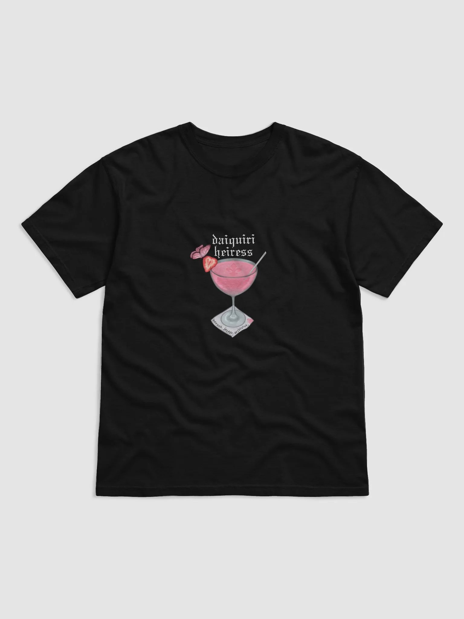 DAIQUIRI HEIRESS TEE - BLACK product image (1)