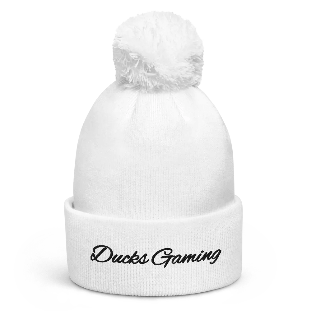 Ducks Gaming Beanie Black Lettering product image (1)