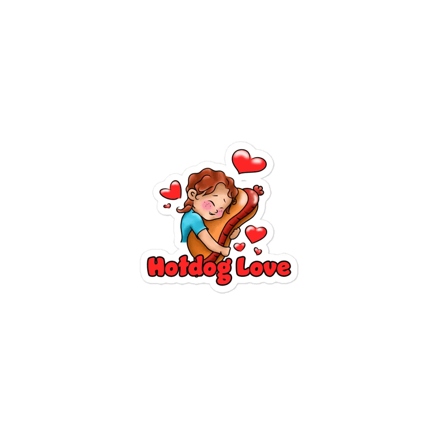 Hotdog Love Magnet product image (1)
