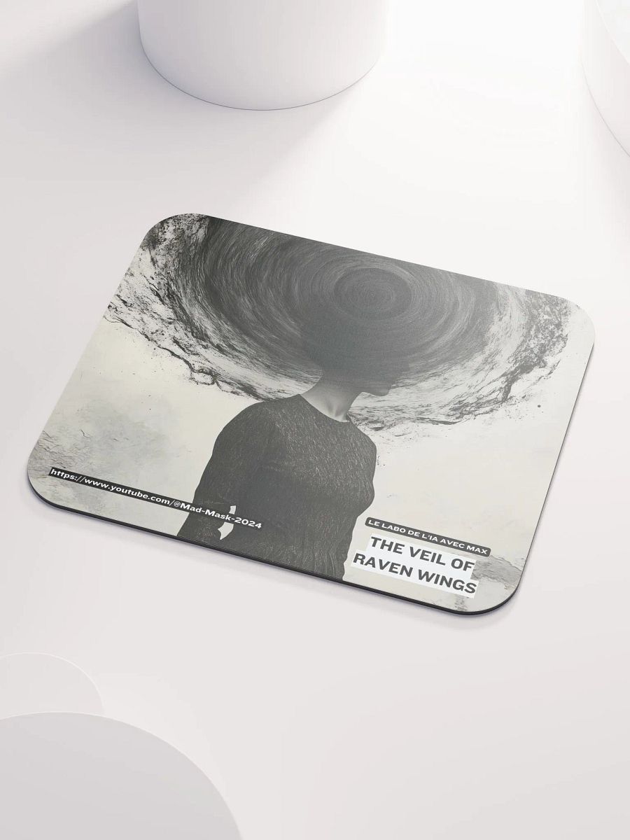 Classic Mouse Pad : The Veil of Raven Wings product image (3)