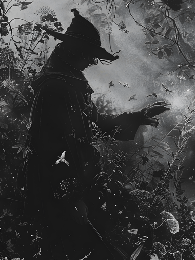 Shades of Valor Black and White Knights Amidst Demons product image (2)