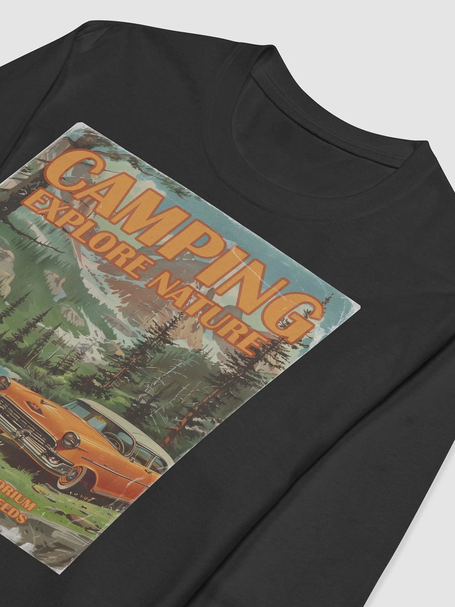 Vintage Camping Adventure Long Sleeve Shirt product image (3)