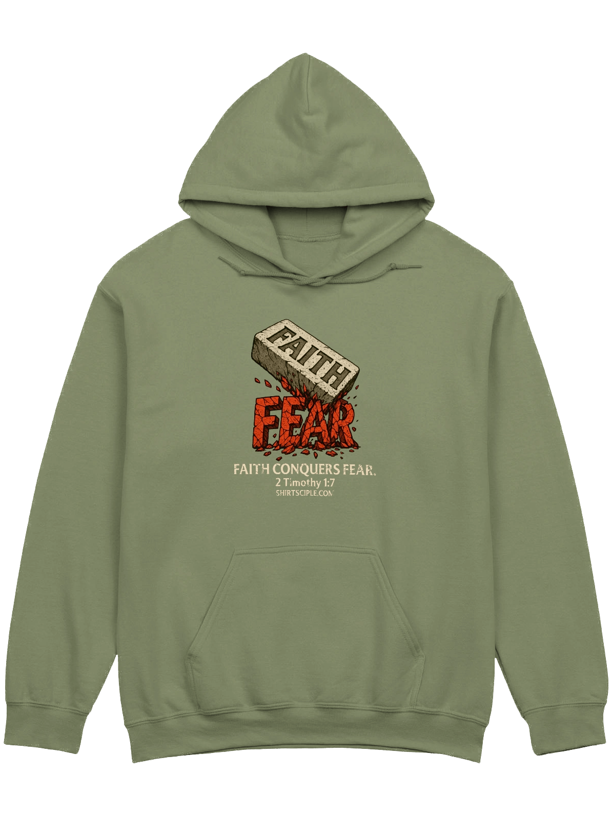 Faith Conquers Fear Hoodie product image (15)