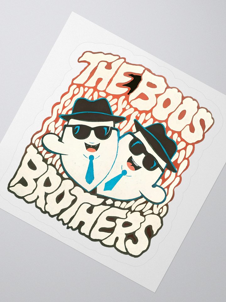 The Boos Brothers Ghost Sticker Set product image (6)
