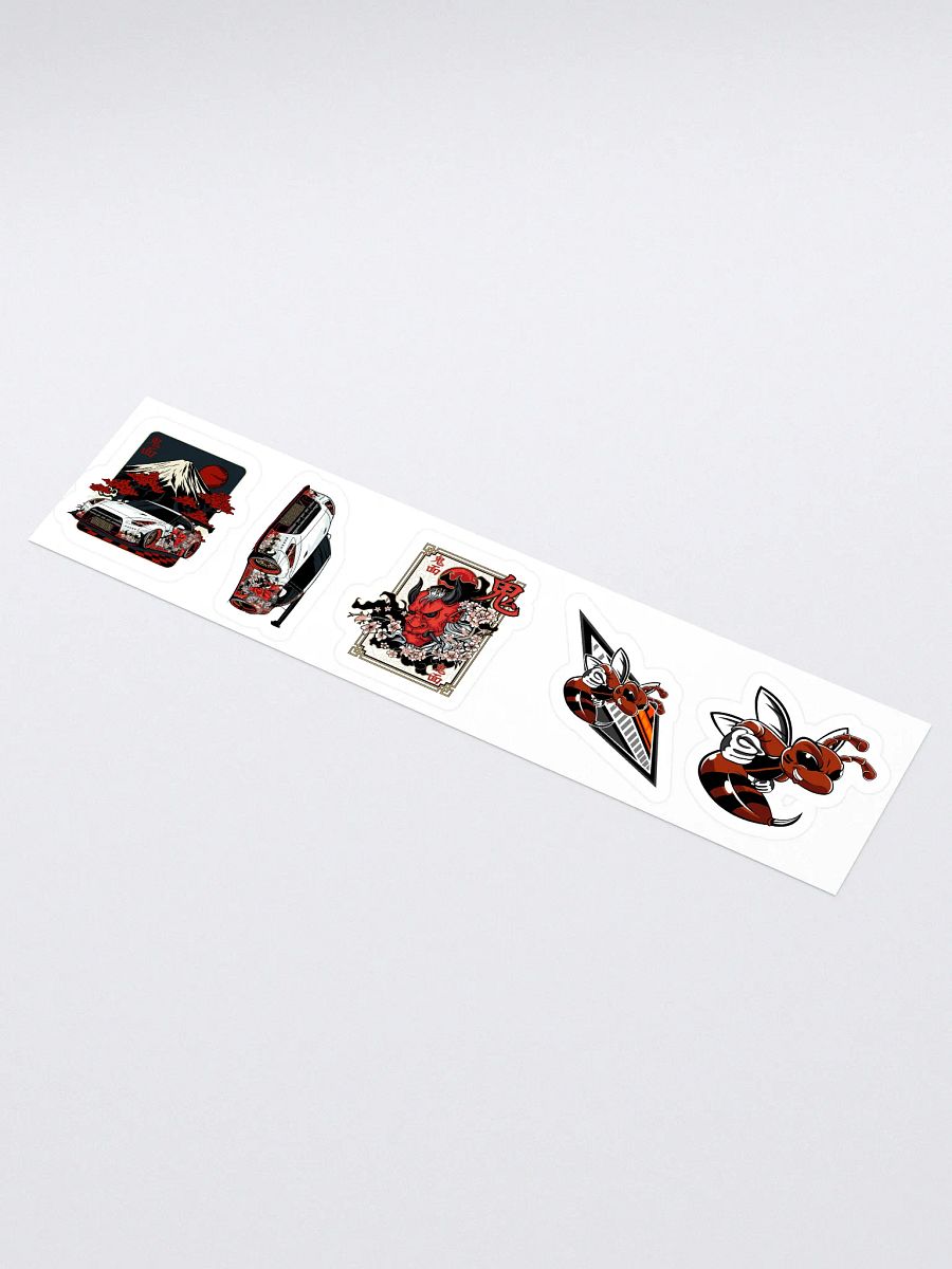 Sticker Strip 15" x 3.75" Oni & Angry Bee product image (1)