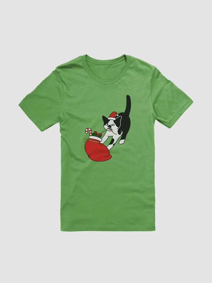 Santa Paws Christmas Cat Tee product image (1)