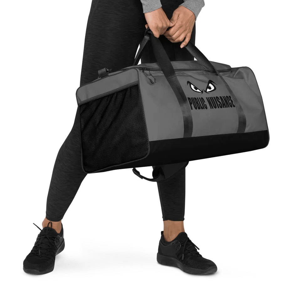 Public Nuisance: Gray Duffle Bag product image (5)