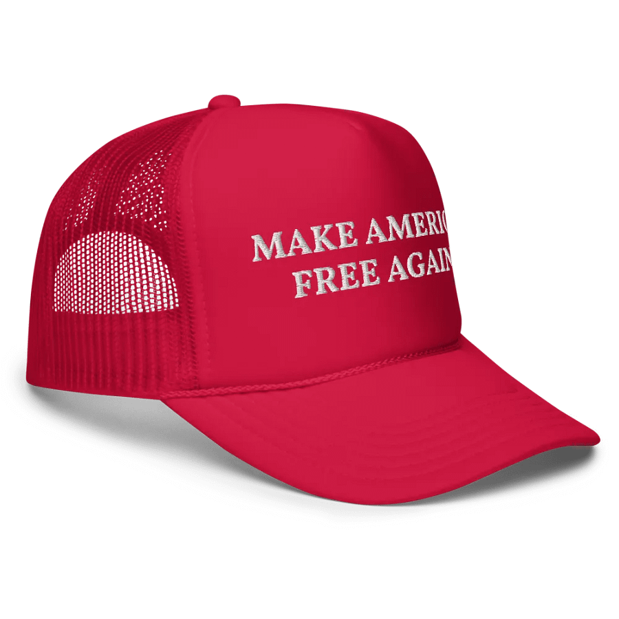 Make America Free Again - Embroidered Trucker Cap product image (3)