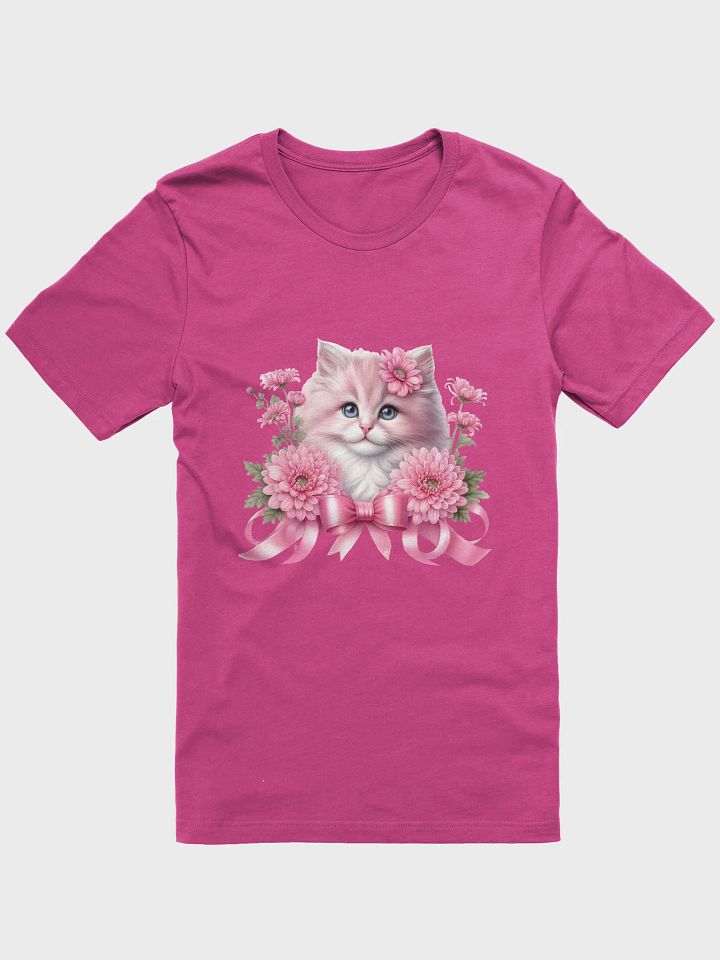 Pink Cat T-shirt product image (7)